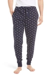 Polo Ralph Lauren Pony Print Lounge Pants In Cruise Navy/ Swordfish