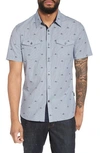 JOHN VARVATOS EXTRA SLIM FIT PRINT SPORT SHIRT,W535U1B-65XA