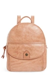 FRYE MELISSA MINI LEATHER BACKPACK - RED,DB754