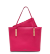 TED BAKER PEBBLED LEATHER TOTE - PINK,XH8W-XB95-PAIGIE
