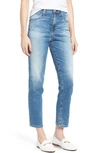 AG E HIGH RISE STRAIGHT LEG JEANS,LED1676