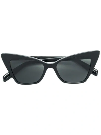 Saint Laurent 215 Grace Cat-eye Sunglasses In Black