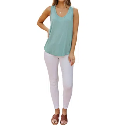 143 Story Aquatic Dreams Tank In Blue In Green