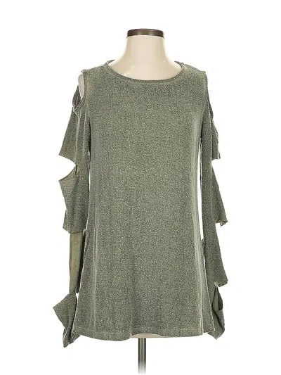 Pre-owned 143 Story Cardigan Sweater In Green