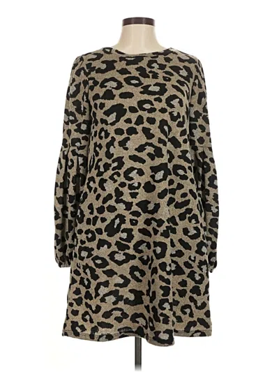 Pre-owned 143 Story Casual Dress In Brown
