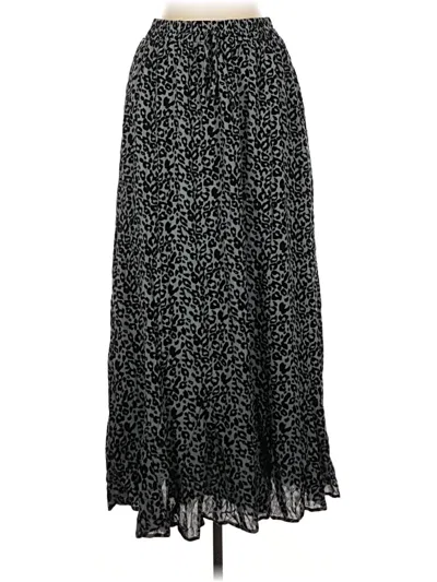 Pre-owned 143 Story Casual Skirt In Black