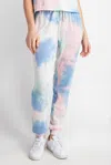 143 Story Cotton Candy Tie Dye Jogger Pant In Tie-dye Multi In Multi