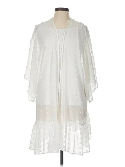 Pre-owned 143 Story Kimono In Ivory