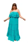 143 Story Oceans Of Bliss Dress In Blue In Blue