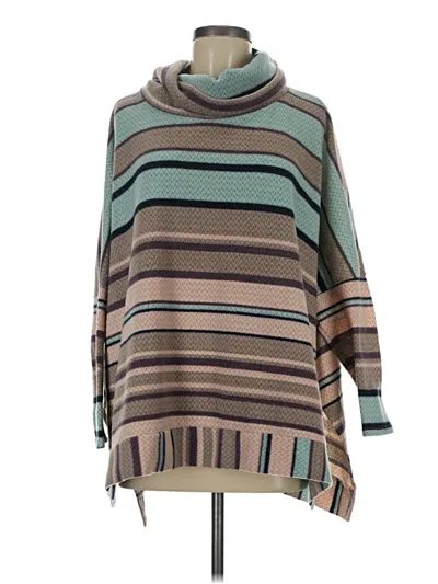 Pre-owned 143 Story Poncho In Brown