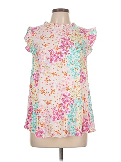 Pre-owned 143 Story Sleeveless Blouse In Pink