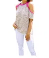 143 Story Trim & Spots Top Shirt In White In White