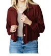 143 Story Wild Is The Wind Shacket In Brown In Brown