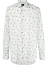 ORIAN ORIAN FLORAL PRINT SHIRT - WHITE,WH7302P11612962145