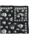 ALEXANDER MCQUEEN SKULL-PRINT SCARF,1106404Q06012961603