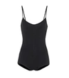 Live The Process Black Corset Leotard Bodysuit