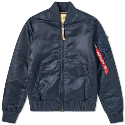 Alpha Industries "ma-1 Bomber" In Blue