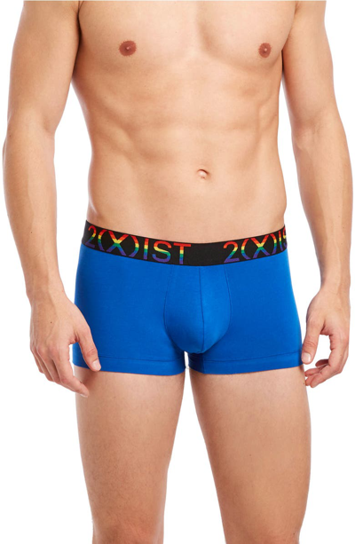 2(x)ist Pride No-show Trunks In Lapis Blue