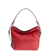 Rebecca Minkoff Small Blythe Leather Convertible Hobo Bag In Scarlet