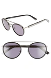 WEB 52MM AVIATOR SUNGLASSES,WE0225W5252V