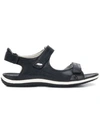 Geox Vega Sandals In Black