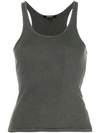 YEEZY SEASON 6 RIBBED TANK TOP,YZ6W1003CGRAVEL12962887