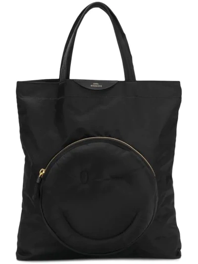 Anya Hindmarch Chubby Wink Tote In Black