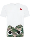COMME DES GARÇONS PLAY heart print T-shirt,P1T24412964097