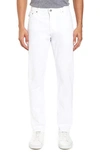 Ag Tellis Sud Modern Slim Fit Stretch Twill Pants In White