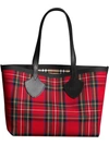 BURBERRY THE MEDIUM GIANT REVERSIBLE TOTE IN VINTAGE CHECK,406979612964017