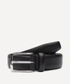 Anderson's Plain Formal Leather Belt In Black