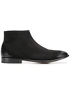 ALEXANDER MCQUEEN almond toe ankle boots,526257WHMV012966110