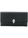 ALEXANDER MCQUEEN ALEXANDER MCQUEEN SKULL FLAP WALLET - BLACK,275330BPT0I100013797012968740