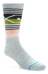 STANCE HARRIES CREW SOCKS,M556A18HAR