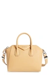 Givenchy 'small Antigona' Leather Satchel - Beige In Light Beige