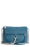 REBECCA MINKOFF MINI MAC CONVERTIBLE CROSSBODY BAG - BLUE,HS18LNUX01