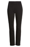Nydj Petites Alina Pull-on Ankle Jeans In Black In Black