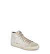 P448 Skate Python-embossed High-top Sneakers In Python Print