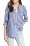 Rails Charli Stripe Blouse In Romana Stripe