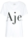 AJE sequin embellished logo T-shirt,AJ11WI1412960407