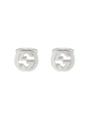 GUCCI INTERLOCKING G TEXTURED-EDGE CUFFLINKS,499010J840012980517