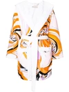 EMILIO PUCCI EMILIO PUCCI PRINTED BATHROBE - MULTICOLOUR,82WX018298012694387