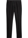 BURBERRY LINEN SILK TAILORED TROUSERS,406880712926085