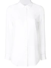 Equipment Essential White Silk Shirt In White