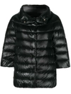 Herno Aminta Short Down Jacket In Black