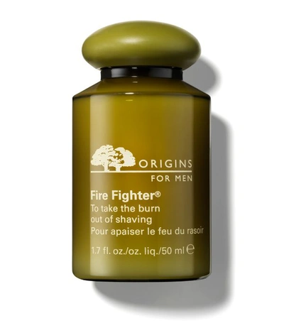 Origins Fire Fighter To Take The Burn Out Of Shaving In White