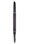 Anastasia Beverly Hills Brow Definer 3-in-1 Triangle Tip Easy Precision Eyebrow Pencil Ebony 0.007 oz/ 0.2 G In Ebony