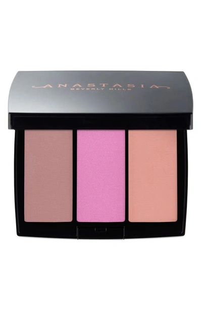 Anastasia Beverly Hills Matte & Satin Blush Trios Palette Pool Party 0.11 oz/ 3 G