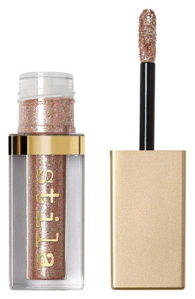 Stila Magnificent Metal Glitter & Glow Eye Shadow Mini Tip In Rockin' Rose