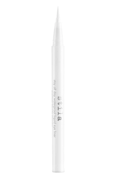 Stila Stay All Day Waterproof Liquid Eye Liner In Snow